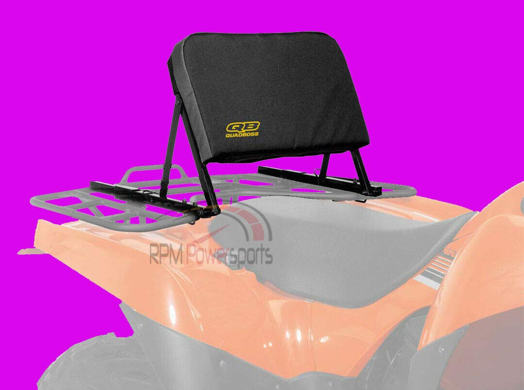 Quadboss ATV Backrest (Black)