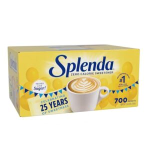 splenda zero calorie sweetener, 700 count packets