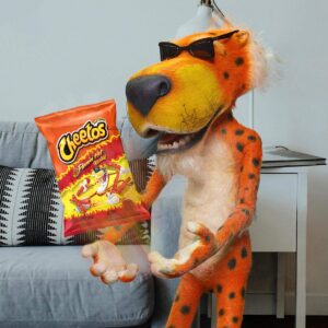 Cheetos Cheese Flavored Snacks, Flamin' Hot Crunchy, 1 Ounce (Pack of 40)