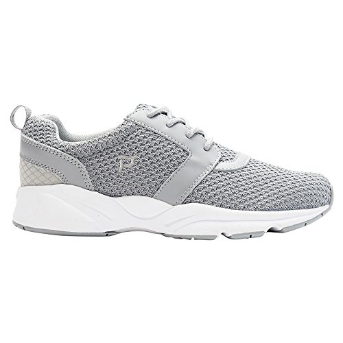 Propét Women Stability X Sneaker, Lt Grey, 10 2X-Wide