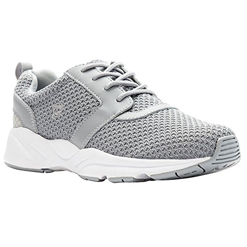 Propét Women Stability X Sneaker, Lt Grey, 10 2X-Wide