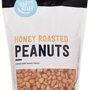 Amazon Brand - Happy Belly Peanut, Honey Roasted, 42 ounce