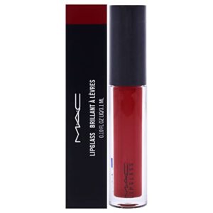 mac lipglass lip gloss - ruby woo lip gloss women 0.1 oz