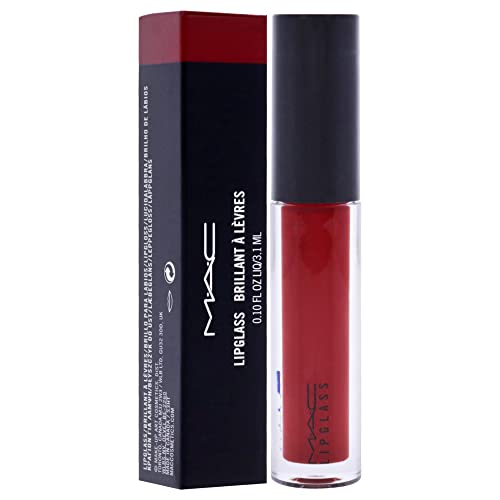 MAC LipGlass Lip Gloss - Ruby Woo Lip Gloss Women 0.1 oz