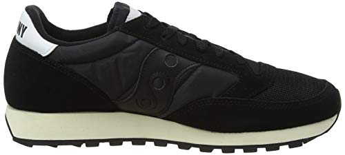 Saucony Originals womens Jazz Original Vintage Sneaker, Black/Black, 7 US