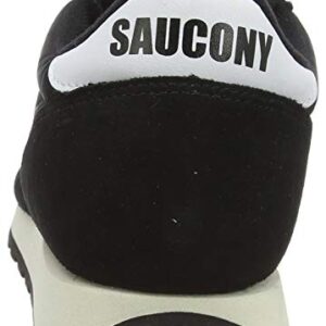 Saucony Originals womens Jazz Original Vintage Sneaker, Black/Black, 7 US