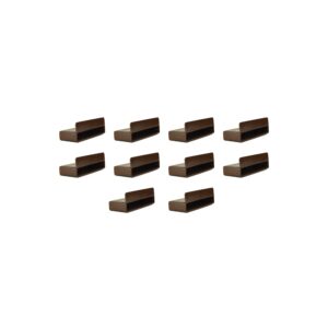 100mm bed slat holders caps for wooden frames, 35mm deep (pack of 10)