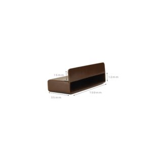 100mm Bed Slat Holders Caps for Wooden Frames, 35mm Deep (Pack of 10)