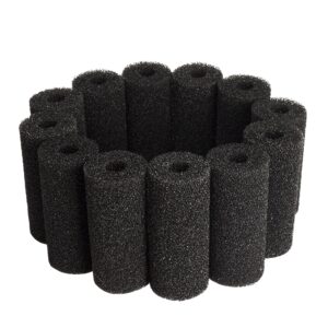 ltwhome pre-filter sponge roll fit for beckett pond g pump, part no 7209410 (pack of 12)