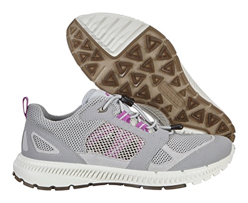 ECCO Women's Terracruise II Trail Runner, Silver Grey/Silver Grey, 5-5.5