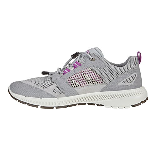 ECCO Women's Terracruise II Trail Runner, Silver Grey/Silver Grey, 5-5.5