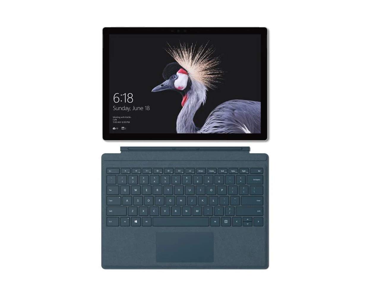 Microsoft Surface Pro, Model 1796, 2-in-1 Tablet Laptop (FJU-00001) Intel Core i5, 4GB RAM, 128GB SSD, 12.3-in PixelSense Multi-Touch, Win10 Pro