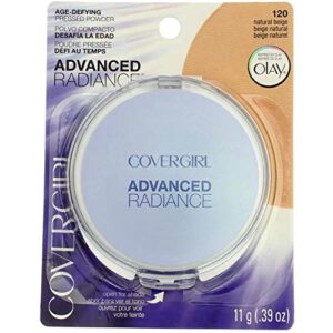 covergirl advanced radiance age-defying pressed powder natural beige 120.39 ounce (packaging may vary)