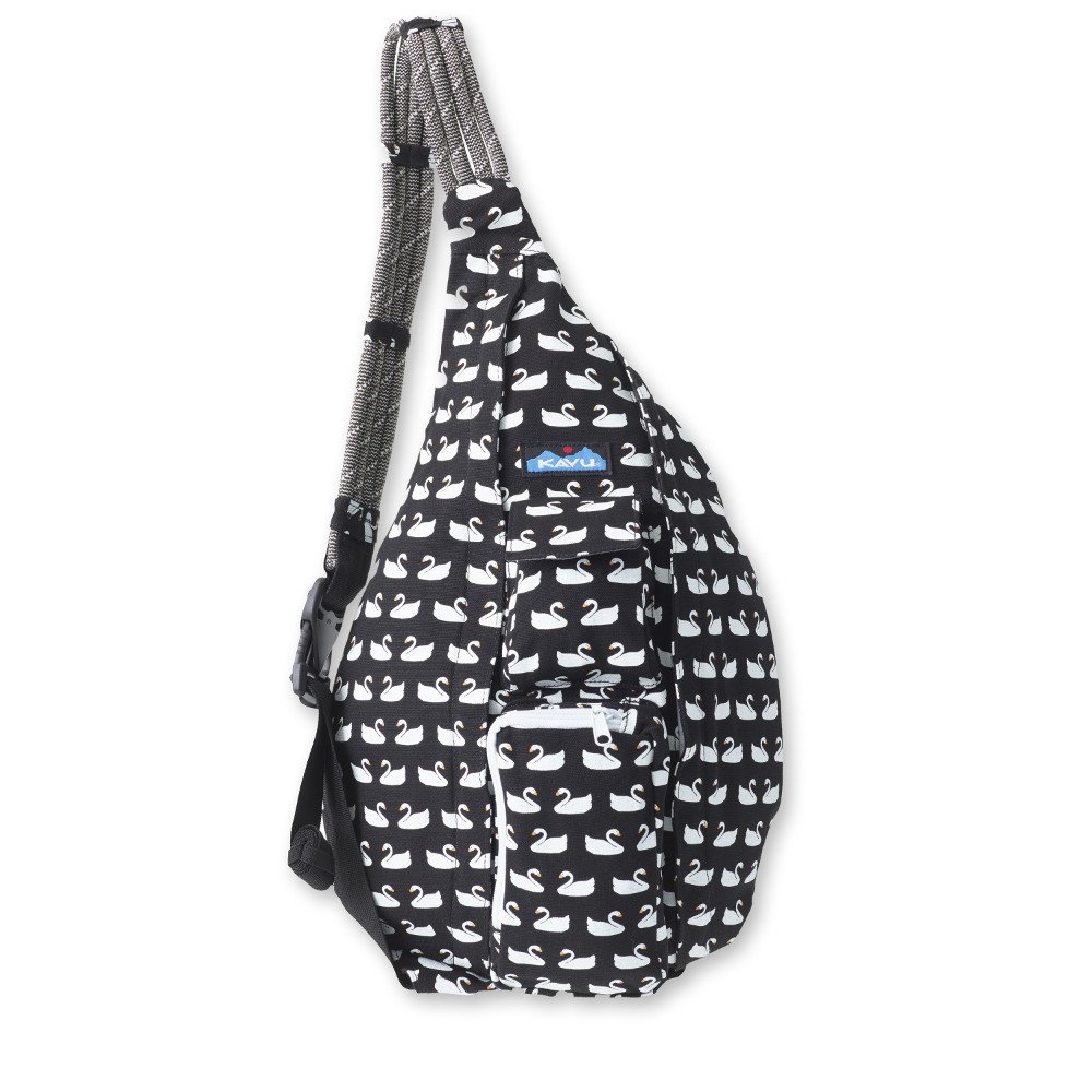 KAVU Rope Bag, Swan Love, One Size