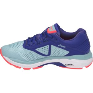 asics women's gt-2000 6 running shoe, porcelain blue/porcelain blue blue - 11 d us