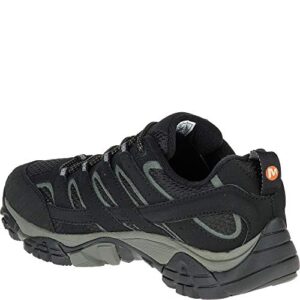 merrell women's low rise hiking shoes, black, 9.5