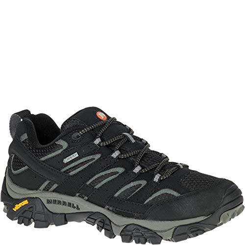 Merrell Women's Low Rise Hiking Shoes, Black, 9.5