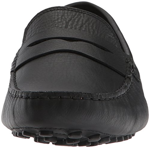 Lacoste Men’s Concours Shoes, Black leather, 7 Medium US