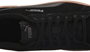 PUMA Men's SMASH V2 Sneaker, Puma Black-Puma Black, 12