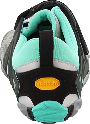 Vibram Women's V-Train Grey/Black/Aqua Cross-Trainer Shoe 37 EU (7-7.5 US)