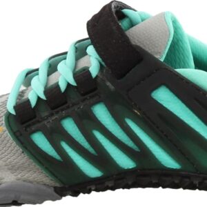 Vibram Women's V-Train Grey/Black/Aqua Cross-Trainer Shoe 37 EU (7-7.5 US)