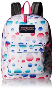 jansport superbreak backpack - ombre dot - classic, ultralight