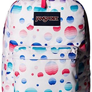 JanSport Superbreak Backpack - Ombre Dot - Classic, Ultralight