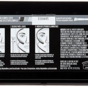 Maybelline Facestudio Master Contour Face Contouring Kit, Medium to Deep, 0.17 Ounce