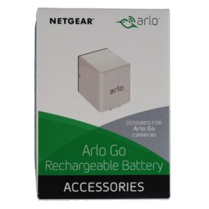 Arlo Rechargeable Battery - Arlo Certified Accessory - Works with Arlo Go Only, White - VMA4410