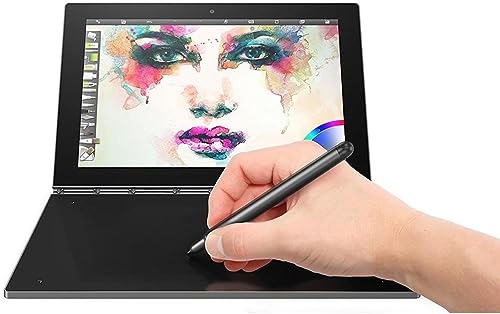 LENOVO Yoga Book 10.1" Full HD Touchscreen IPS (1920x1200) 2-in-1 Tablet PC, Intel Atom x5-Z8550 Processor, 4GB RAM, 64GB SSD, Bluetooth, Halo Keyboard, Stylus, Android 6.0.1 Marshmallow- Grey