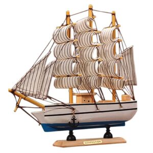 model ship,wooden ship models, sailboat decor, model ship kit with wooden model ship decorations, nautical home desktop decoration crafts random background colors.