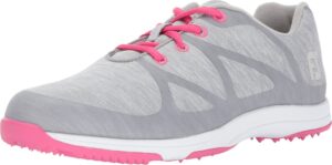 footjoy women's leisure-previous season style golf shoes grey 6.5 m, light us