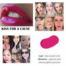 lipsense bundle - 1 color & 1 glossy gloss - kiss for a cause