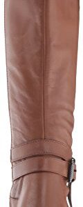 Naturalizer Women's Dev Wc Riding Boot, Saddle, 6.5 M US