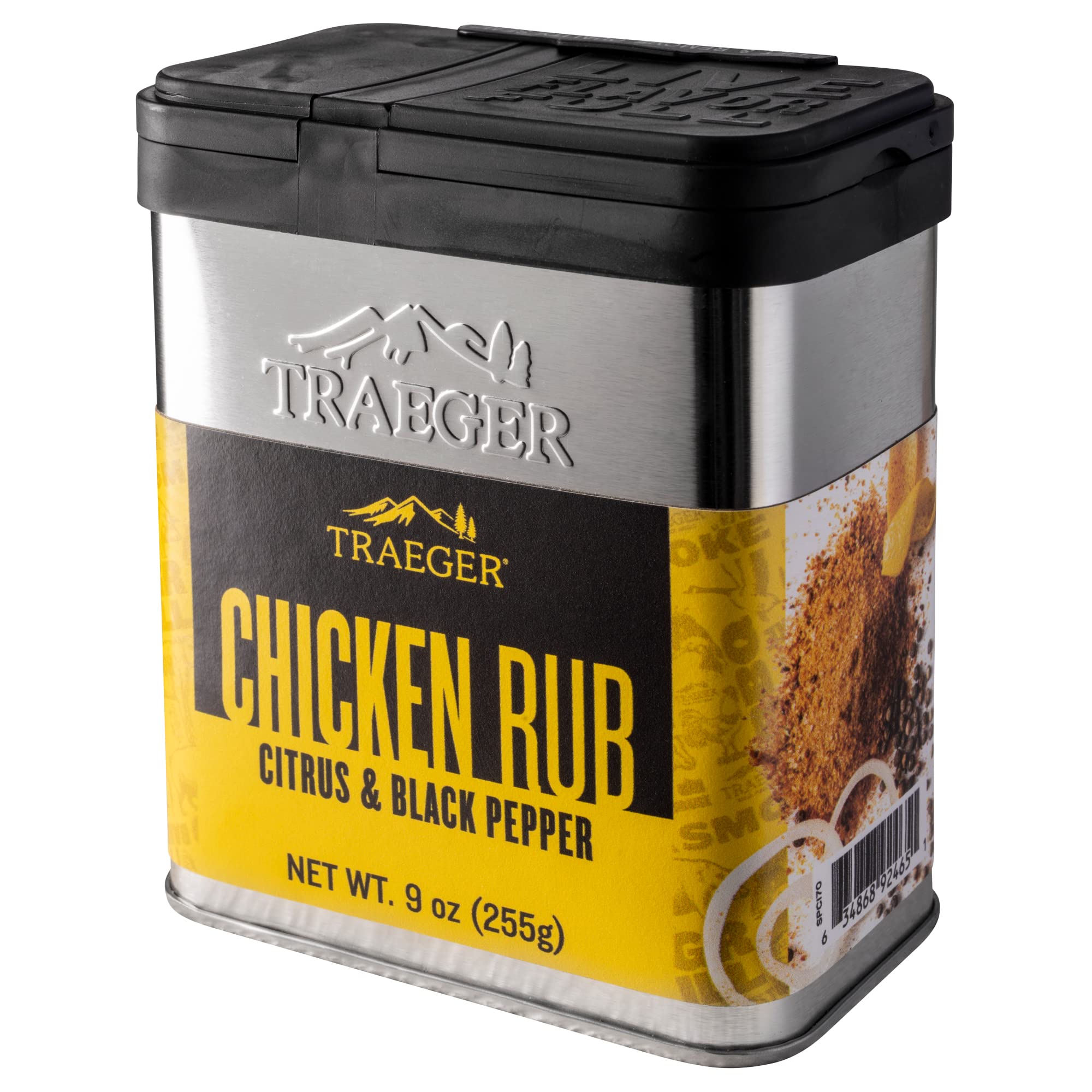 Traeger Grills SPC170 Chicken Rub with Citrus & Black Pepper