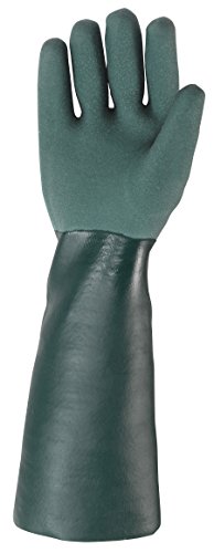 Wells Lamont Men's 18 Inch Chemical Gloves, Green, 2 Count Pack