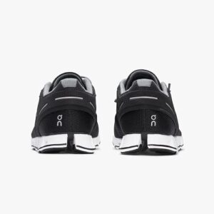 ON Women's Cloud Sneakers, Black/White, 6.5