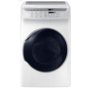samsung dvg55m9600w 7.5 cu. ft. smart gas dryer with flexdry(tm) in white