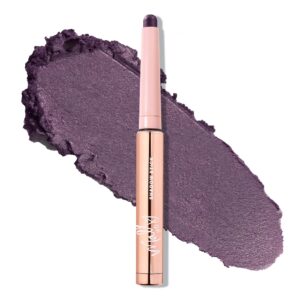 mally beauty evercolor eyeshadow stick - royal plum shimmer - waterproof and crease-proof formula - easy-to-apply buildable color - cream shadow stick