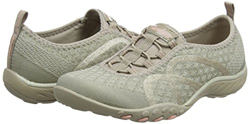 Skechers Women's Low-Top Trainers, Beige Taupe, 39