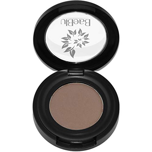 BaeBlu Eyebrow Powder, Organic Vegan 100% Natural, Fill-in Smudge Proof Brow Tint, Made in USA, Taupe