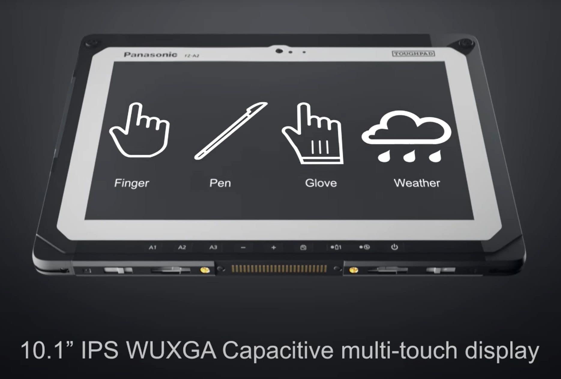 Panasonic Toughpad FZ-A2, 10.1 Inch WUXGA, MultiTouch, Intel Atom X5-Z8550 1.4GHz, 4GB, 32GB SSD, Dedicated GPS, Android 6.0.1, Silver