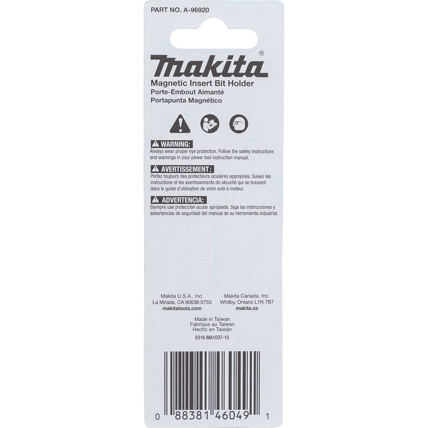 Makita A-96920 Impactx 2-3/8″ Magnetic Insert Bit Holder