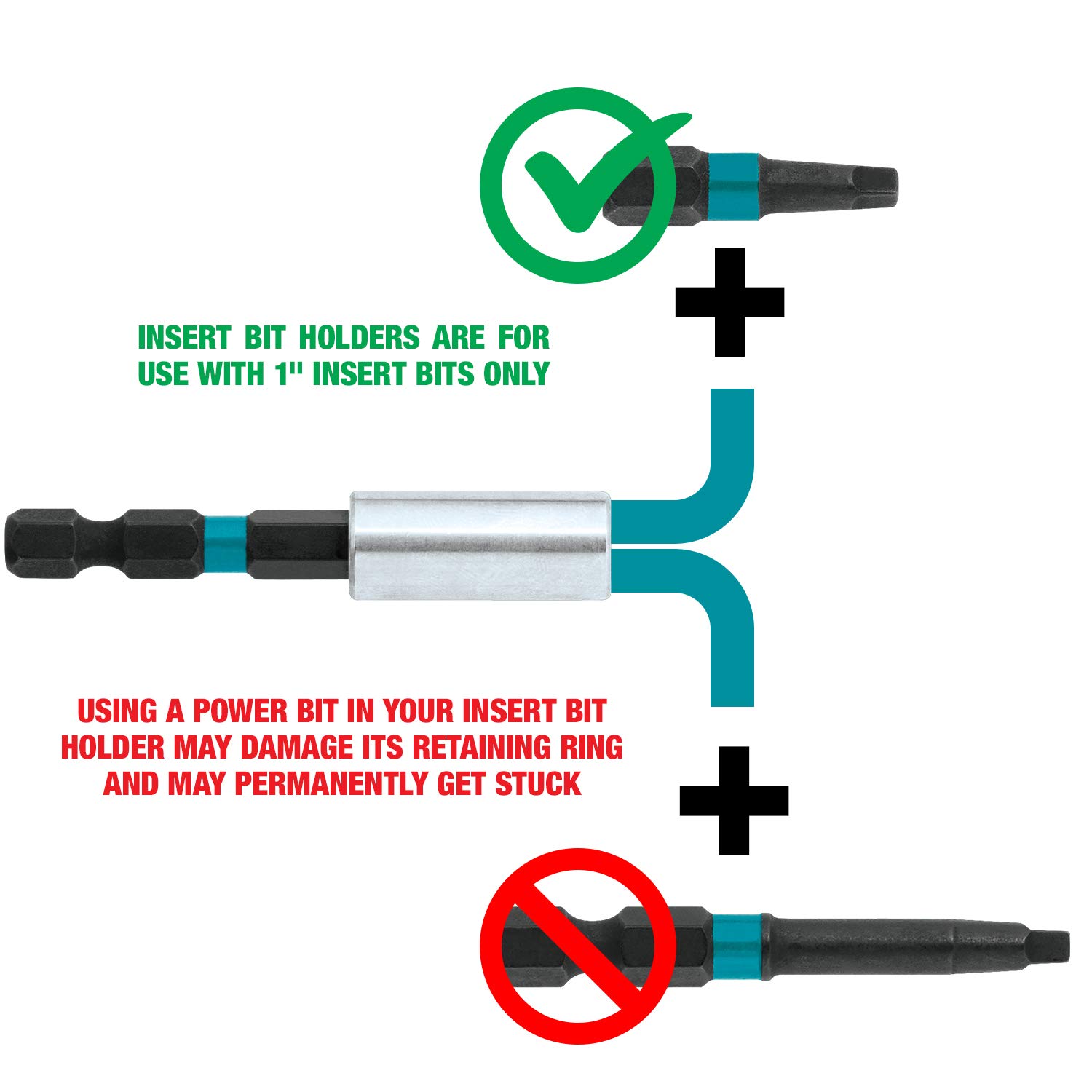 Makita A-96920 Impactx 2-3/8″ Magnetic Insert Bit Holder