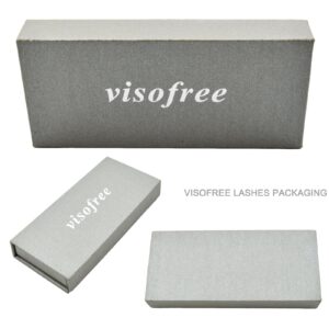 Visofree High Volume Mink Lashes Cruelty-free 3D Mink Eyelashes False Eyelashes