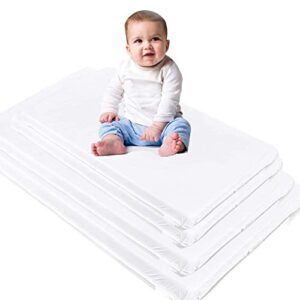 custom size baby crib mattress bed pad: firm foam bedding : waterproof vinyl top