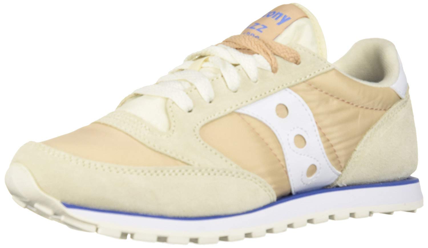 Saucony Women's Jazz Low Pro Running Shoe, Cream, 5