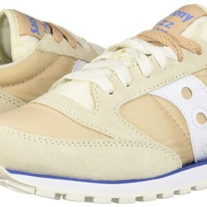 Saucony Women's Jazz Low Pro Running Shoe, Cream, 5