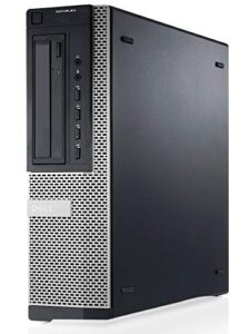 dell optiplex high performance business desktop computer, intel core i5-2400 processor up to 3.1ghz, 8gb ram, 1tb hdd, dvd, windows 10 pro 64 bit (renewed)