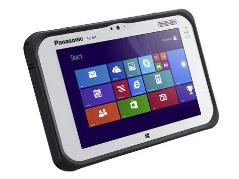 Panasonic Toughpad M1, FZ-M1, FZ-M1CEBEABM, Intel Core i5-4302Y @1.6GHz, 8GB, 128GB SSD, Wi-fi, Bluetooth, 4G LTE, Win 10 Pro, TPM 1.2, Camera, Webcam, 2D Barcode Laser (EA30), Bridge Battery